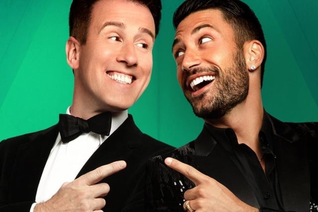 Strictly Come Dancing Judge Anton Du Beke and 2021 champion Giovanni Pernice, join forces for their spectacular tour which arrives at Belfast’s Waterfront on July 22. 
Brace yourselves for the best night out when two of the BBC’s Strictly Come Dancing’s best loved professional dancers team up for an unforgettable tour – showcasing their unrivalled rapport. 
They are bringing audiences a collaboration of dance, song and light-hearted fun. 
Joined by a world class cast of dancers and singers, Anton and Giovanni are coming together to put on the show to end all shows - the ultimate entertaining night out.
For tickets go to waterfront.co.uk/what-s-on/anton-giovanni-him-me