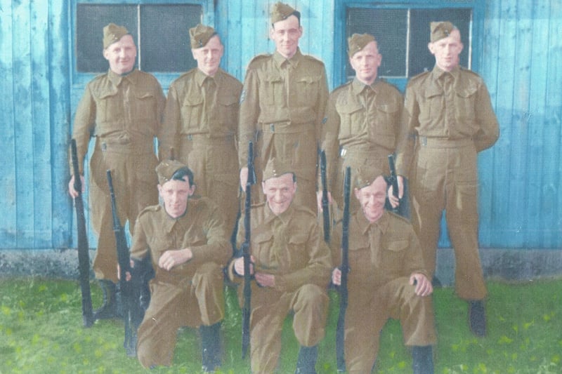 No.10 section Greenisland Home Guard.