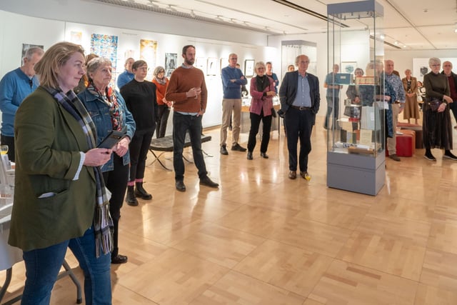 The group’s inaugural exhibition features work by 15 artists and makers.