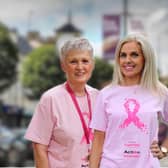 Anne Nelson and Tracy Martin from Cookstown Action Cancer. Credit: Action Cancer