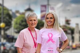 Anne Nelson and Tracy Martin from Cookstown Action Cancer. Credit: Action Cancer