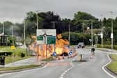 The scene of the gas explosion in Ballyclare on Wednesday morning. Picture:  Love Ballyclare