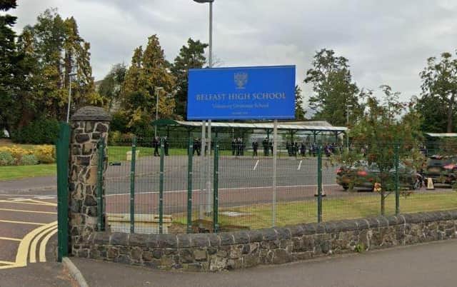 Belfast High School. (Pic Google).