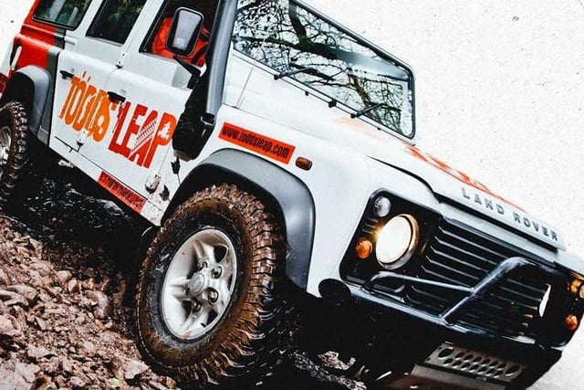 Guided by professional instructors, take to the tough terrain of Tyrone Valley and make your way through the purpose built off road course in a Land Rover. From muddy tracks and steep inclines to water hazards, this eight mile track doesn’t require a driving licence making it suitable for both novices and experienced drivers, and everyone in between.
For more information, go to toddsleap.com/off-road-driving