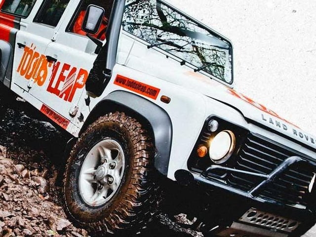 Guided by professional instructors, take to the tough terrain of Tyrone Valley and make your way through the purpose built off road course in a Land Rover. From muddy tracks and steep inclines to water hazards, this eight mile track doesn’t require a driving licence making it suitable for both novices and experienced drivers, and everyone in between.
For more information, go to toddsleap.com/off-road-driving