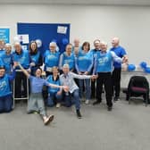 Participants of the Movement to Music class at the Ballymena Branch of Parkinson’s UK