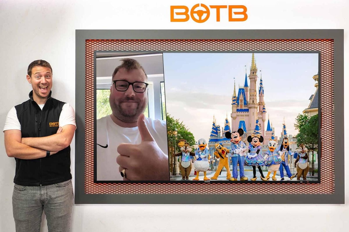 Watch: Ballyclare man's overjoyed reaction as he learns he's won a £18,000 Florida holiday prize from BOTB