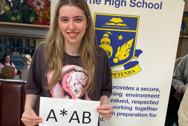 Amy Johnston will be studying at Stranmillis University College.