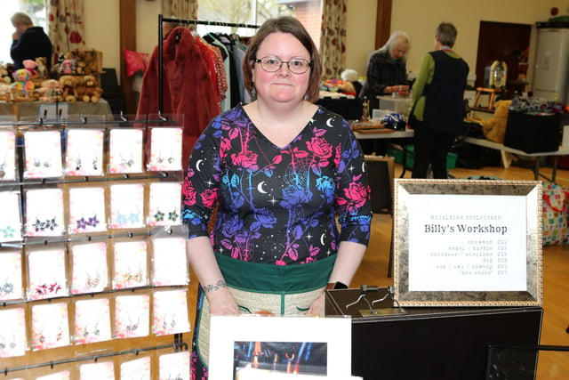 Laura Wagg pictured at the Ballymoney Community Hub Craft Fair held at Ballymoney Parish Centre on Saturday