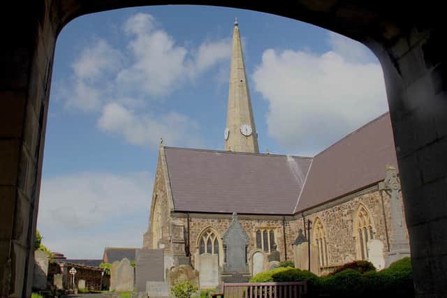 St Nicholas' Church in Carrickfergus is seeking support for a new campaign to secure the future of the historic building.  Photo courtesy of St Nicholas' Church Office