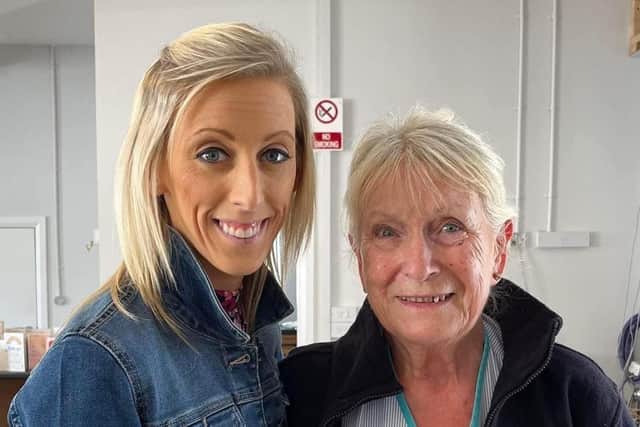 MP Carla Lockhart with 'Unsung Hero' Anne Hamill from Lurgan. Picture: Carla Lockhart