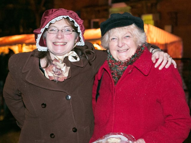 Whitehead artist Joanne Campbell pictured with mum Mary Shaw in 2013.