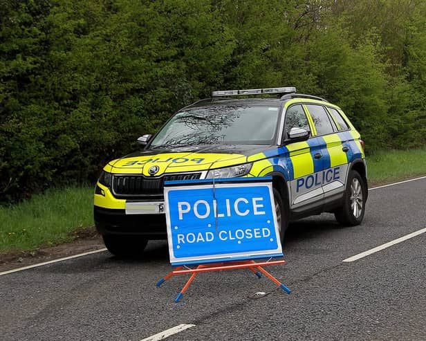 Police have advised the Belfast Road, Saintfield will be closed between Saintfield to Temple following a road traffic collision. Picture: Pacemaker (stock image).