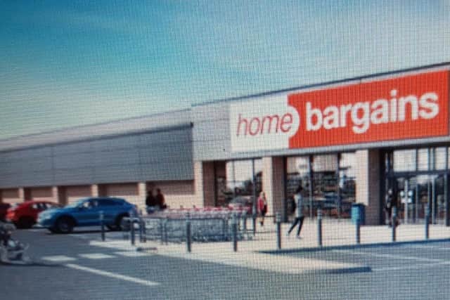 Proposed new Home Bargains store, Antrim. Pic: Antrim and Newtownabbey Borough Council