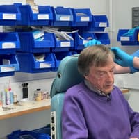 One of a kind service transforms the life of Aghalee man born without an ear