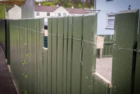 A man in his 20s was found 'nailed' to a fence in Bushmills on Sunday, May 5.