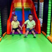 James and Sam enjoy just some of the exciting facilities available for the whole family to enjoy at High Rise. High Rise in Lisburn is turning one on Saturday, 1 July and is celebrating with a fun-filled birthday event for the whole family. Image credit: Contributed / High Rise