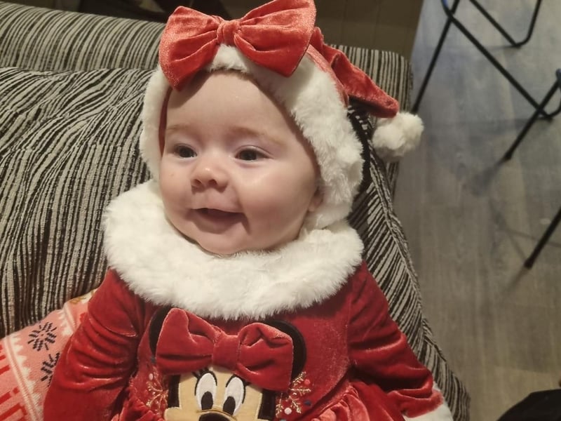 3-month-old Lottie.