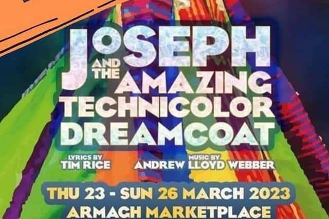 Craigavon man Daniel May, who is starring in a new production of Joseph and his Amazing Technicoloured Dream Coat in the Marketplace Armagh this March.