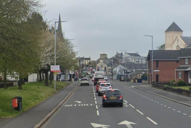 The court heard the defendant was drunk in the Edward Street area of Lurgan.  Picture: Google
