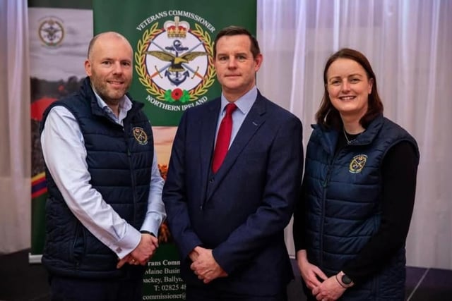 Northern Ireland Veterans Commissioner Office and Commissioner David Johnstone.