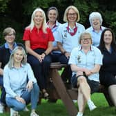 Volunteer guide leaders from North Antrim join the Girlguiding Ulster executive team to discuss the latest research which reveals girl’s happiness is at an all-time low. Front row - Carole Smyth, Claire Flowers, Lynn Morrow, Debbie McDowell, Barbara Acheson. Back row - Milly Greer, Claire Eakin, Ami Kirkpatrick. Credit Phil Smyth