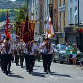 ABOD Associated Club General Committee leads the Relief of Londonderry celebrations last year. Picture: George Sweeney.