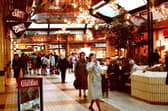 A busy Tower Centre pictured in the 1980s -  long before the days of online shopping.