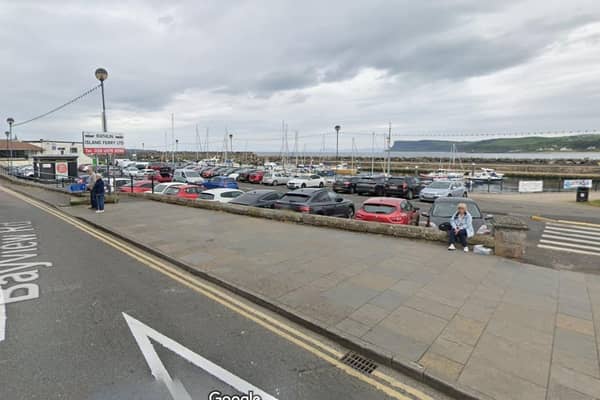 The area in Ballycastle where motorcyclists traditionally gather. Credit Google Maps