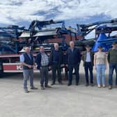 Members of Glack Plough On visiting Fleming Agri Products. CREDIT RURAL SUPPORT