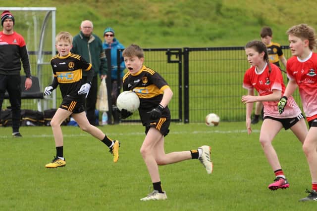 ​Jake and Danny pushing forward in the Shane Devlin Cup.