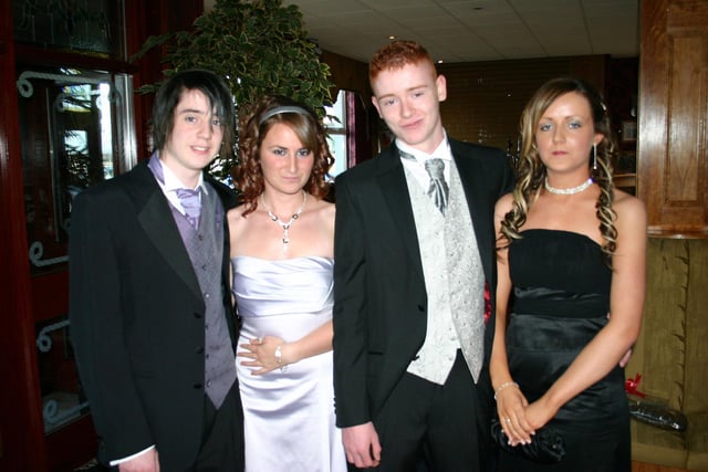 Cross and Passion pupils pictured in the Marine Hotel just before heading off to their formal in 2006