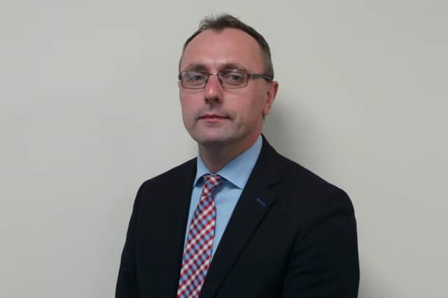 Mid Ulster DUP MLA Keith Buchanan says the roads arcoss the district are collapsing. Credit: Supplied
