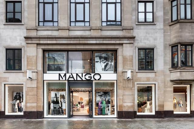 A typical Mango store.