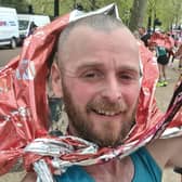 Gareth King from Tandragee achieved his best ever marathon time, finishing in an amazing 2hr 25mins 36sec, at the London marathon. Picture: Gareth King