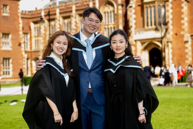 Yuan Ling Low, Brian Shek and Shannon Leong graduated in Pharmacy.