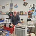 Ray Dennison recently opened Vinyl Matters in Railway Street in Lisburn. Pic credit: NIWD
