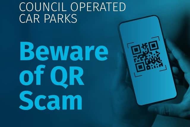 Warning as scammers target car parks run by Armagh, Banbridge and Craigavon Borough Council with fake QR codes stuck on official Pay and Display machines.