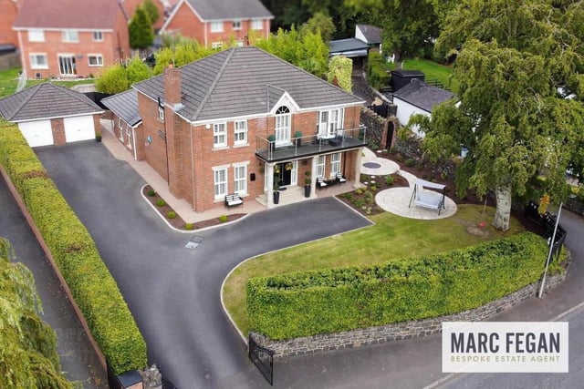 The property stands at circa 3,000 square feet and is situated on a spacious and beautifully landscaped site.