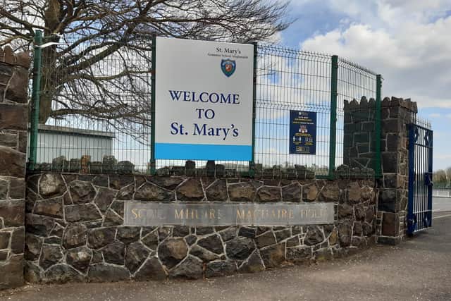 St Mary's Grammar School in Magherafelt has been named top secondary school in Northern Ireland.