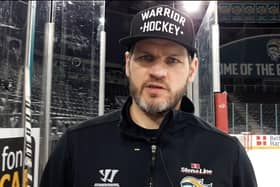 Belfast Giants' head coach Adam Keefe. Picture: Darryl Armitage