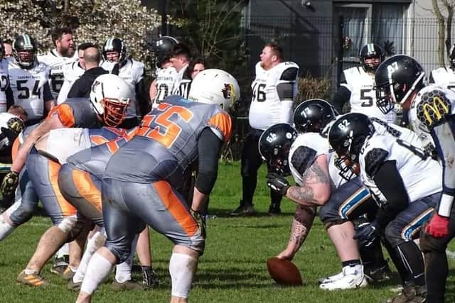 The Causeway Giants got their first win of the season with a resounding 26-0 victory over the North Dublin Pirates in Santry North Dublin.