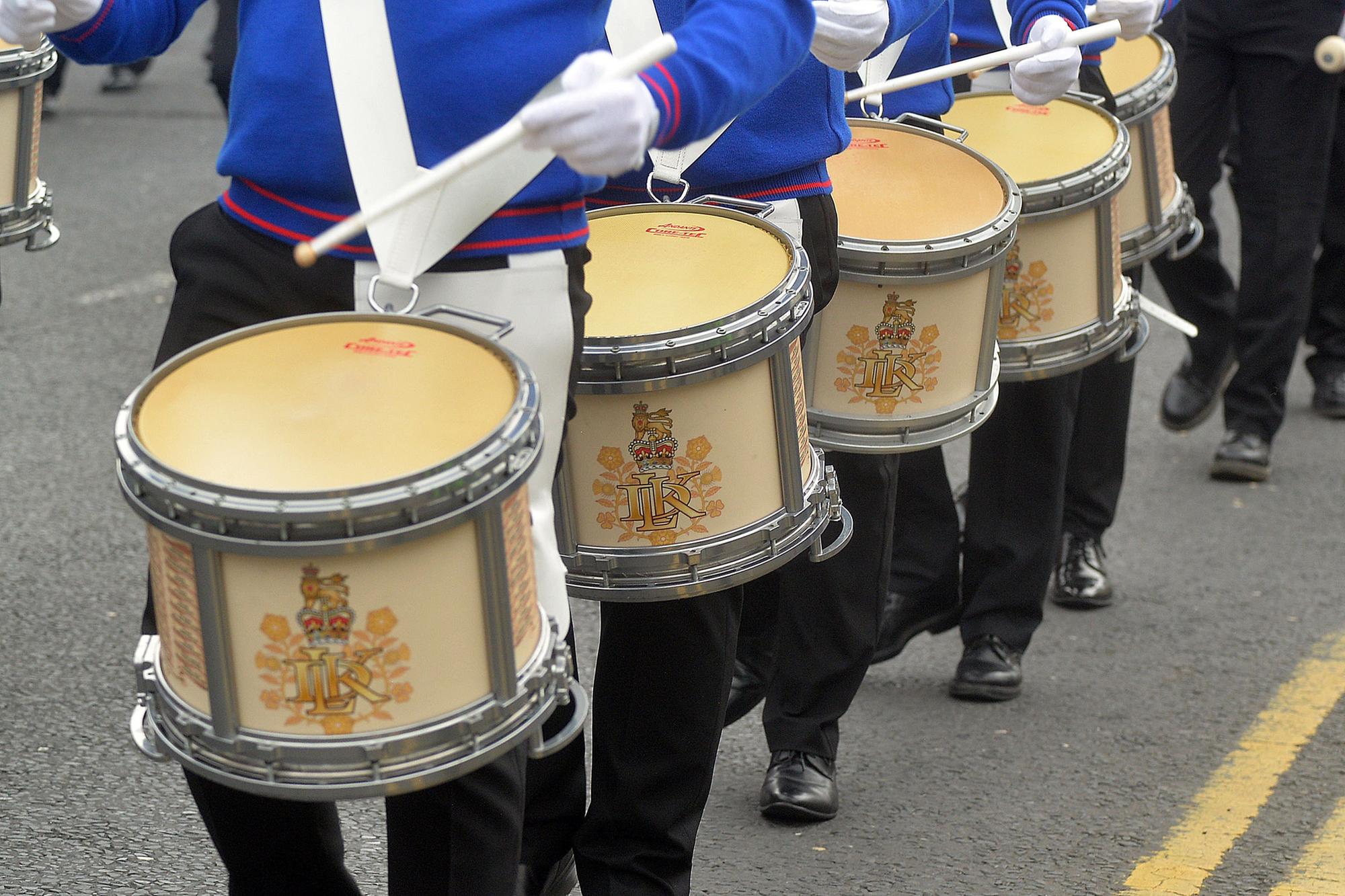 Irish clearance flute bands