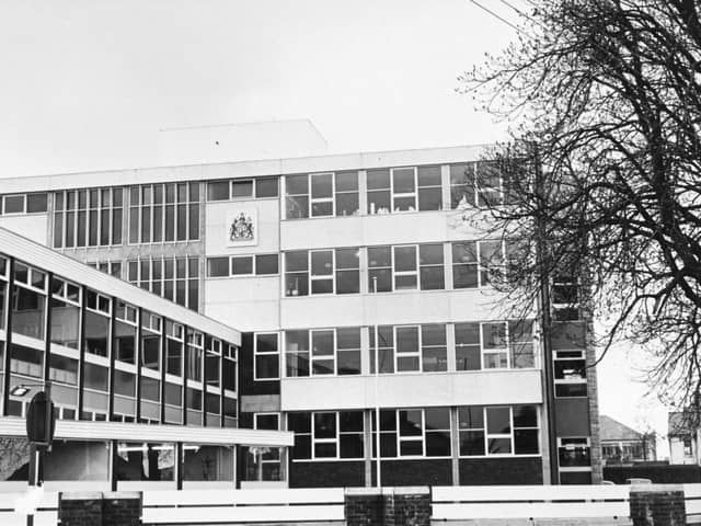 Northern Regional College’s Ballymoney Campus when it opened on Coleraine Road in 1970.