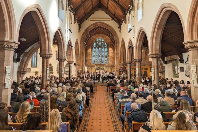 St Patrick’s Church was the location for Coleraine Grammar School’s annual Carol Services.