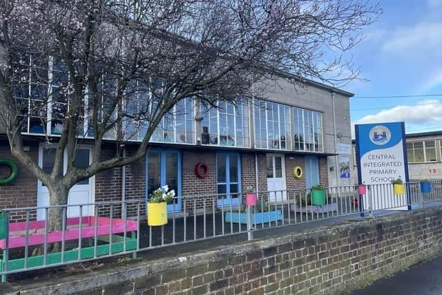 Central Integrated Primary School in Carrickfergus. Photo: Central IPS