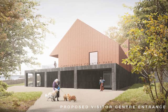 Proposed new facility at Carnfunnock Country Park. Pic: Mid and East Antrim Borough Council