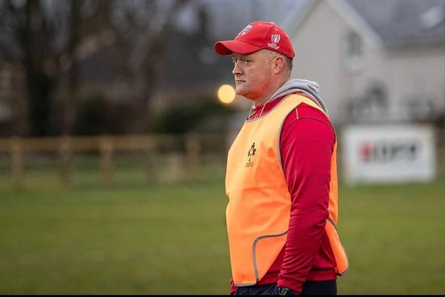Mike Orchin-McKeever, Head Coach at Ballyclare RFC.