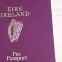 Irish passport. Pic: Local Democracy Reporting Service