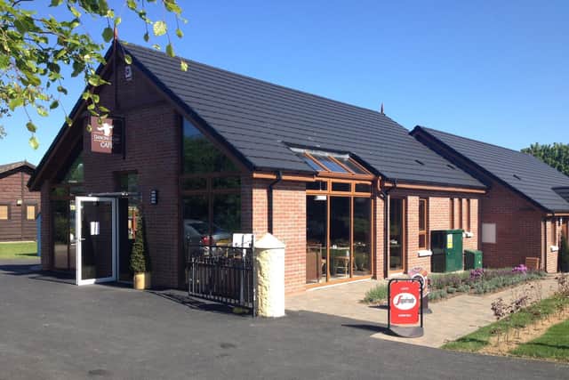 The Dancing Goat Cafe at Kilcreggan Homes' Carrick base. Photo: Kilcreggan Homes